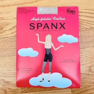 Spanx High-Falutin' Footless Shapewear in Nude 1, Size D - brand new